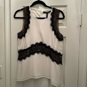 BCBGMaxAzaria Ivory Blouse